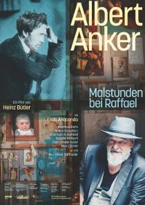 Poster "Albert Anker. Malstunden bei Raffael"