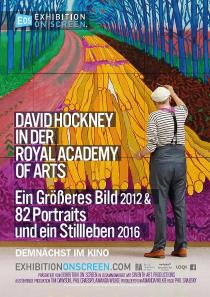 Poster "David Hockney at the Royal Academy of Arts"
