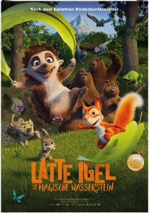 Poster "Latte Igel und der magische Wasserstein"