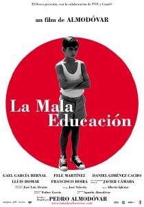 Poster "La mala educación"