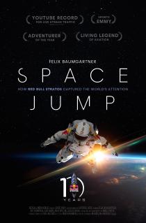 Poster "Space Jump: How Red Bull Stratos captured the worlds attention"